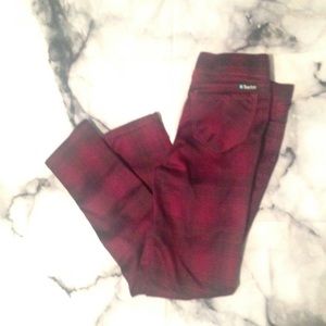 NWOT Plaid Jeggings